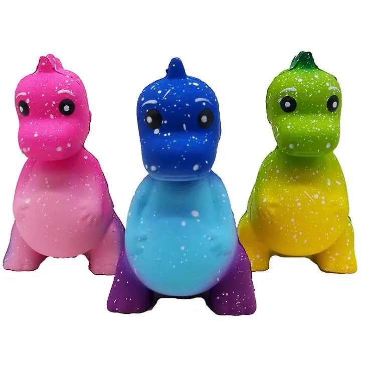 2Pcs blue Squishy Slow Rebound Toy Simulation Star Dinosaur Decompression Toy Child toys AZ11525