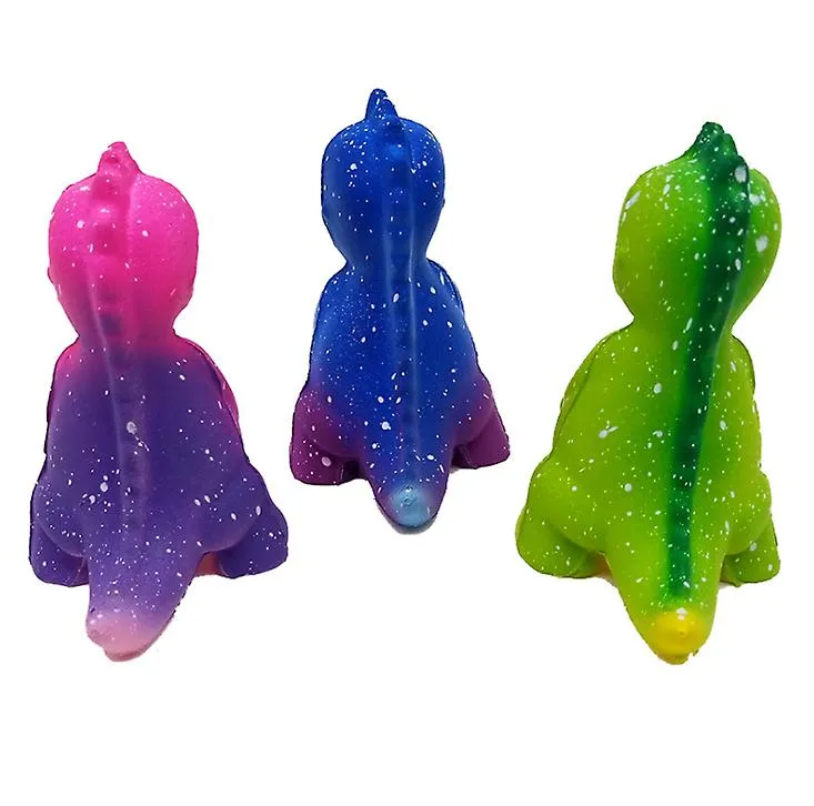 2Pcs blue Squishy Slow Rebound Toy Simulation Star Dinosaur Decompression Toy Child toys AZ11525