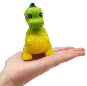 2Pcs green Squishy Slow Rebound Toy Simulation Star Dinosaur Decompression Toy Child toys AZ11526