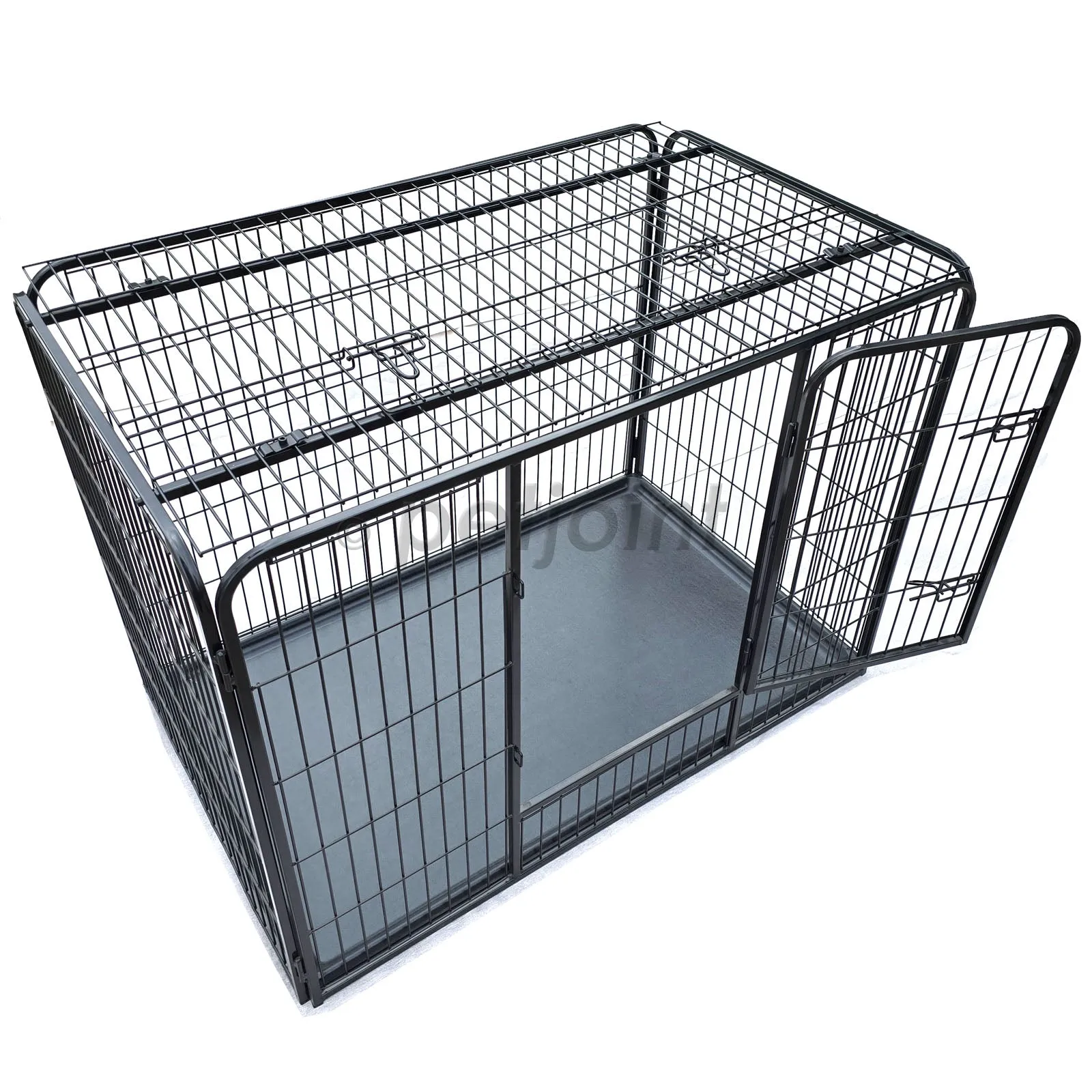 48" XXL HeavyDuty Pet Crate Whelping Box Pen with Roof