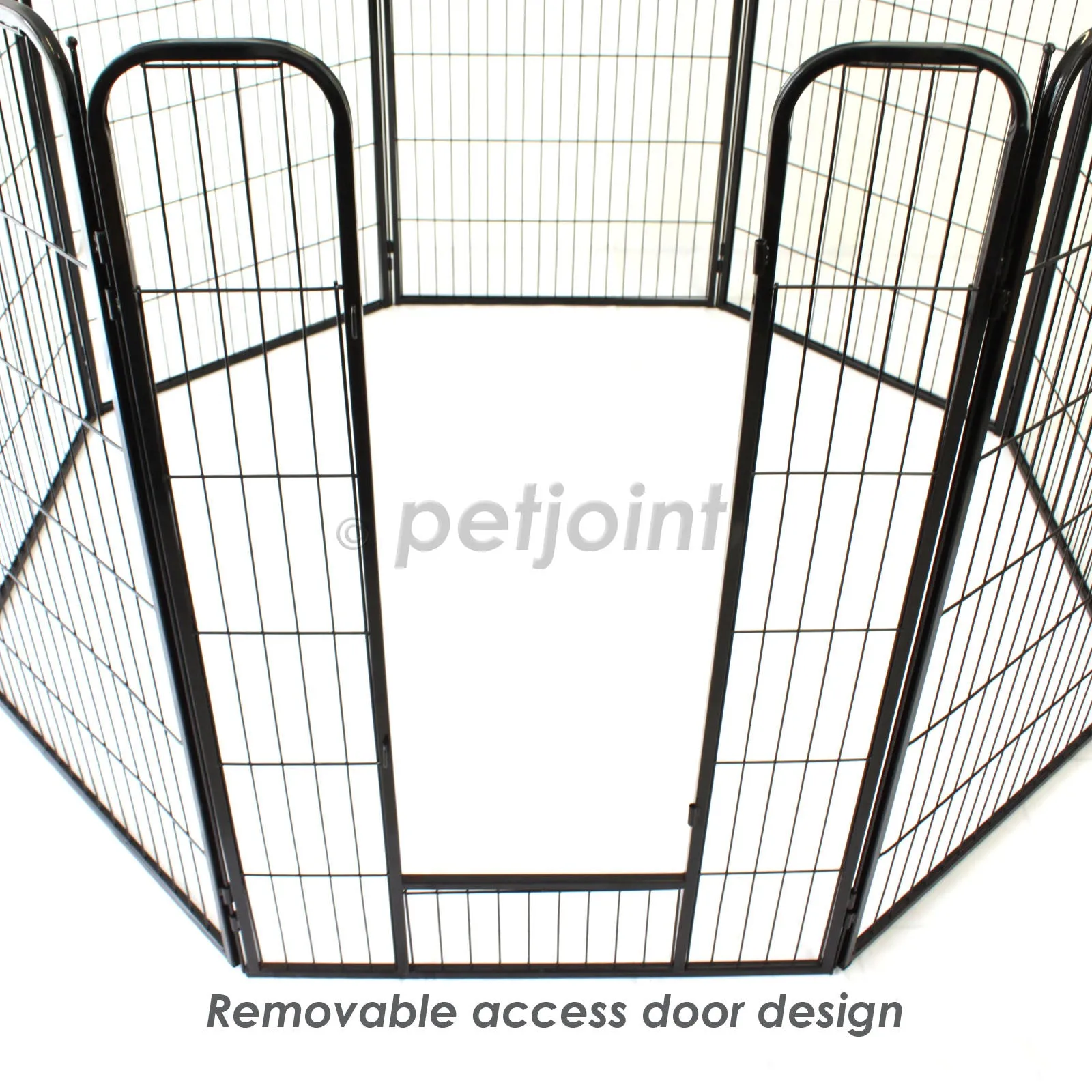 8 Panel Small Pet Play Pen Enclosure Cage Fence Puppy Dog Rabbit Pig