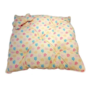 ACE PET Colourful Paws Yellow Slumberland Dog Bed (2 Sizes)