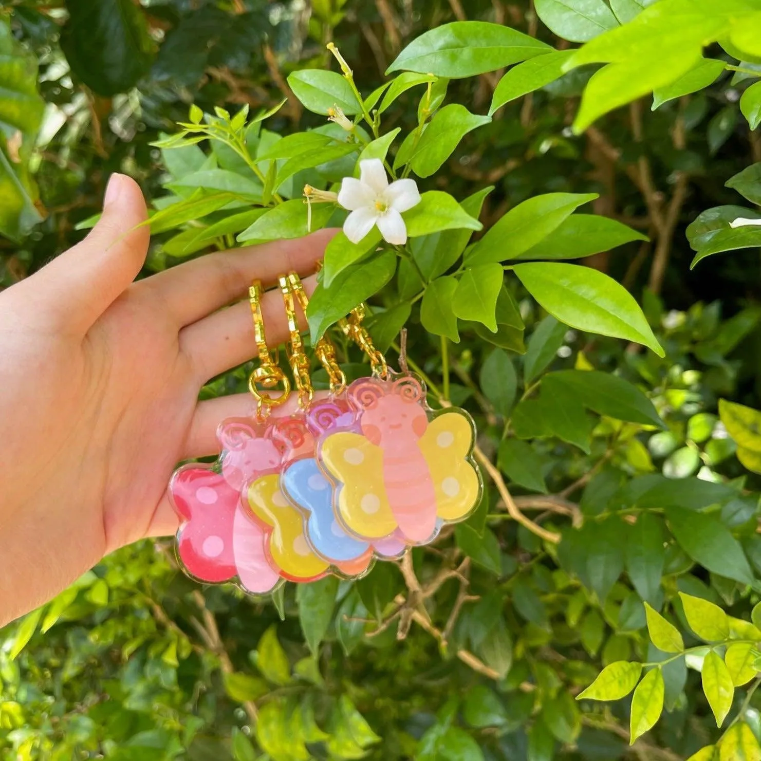 Acrylic Keychain - Butterfly Mellow