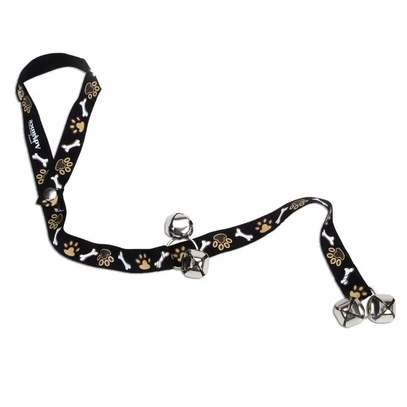 Advance Dog Potty Training Bells, Brown Paws & Bones