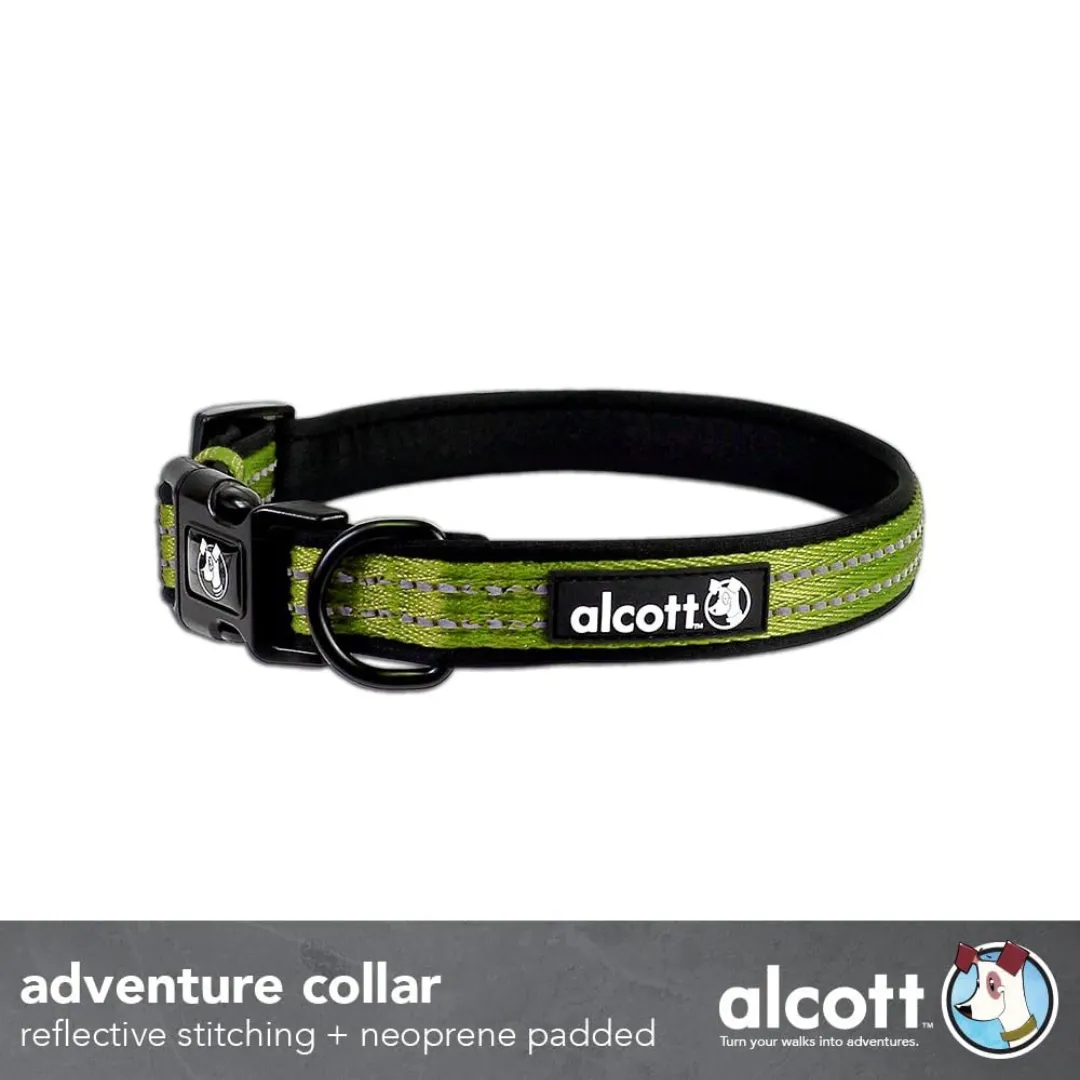 Alcott Explorer Green Dog Collar