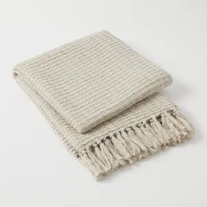Aster Throw Grey by Pilbeam