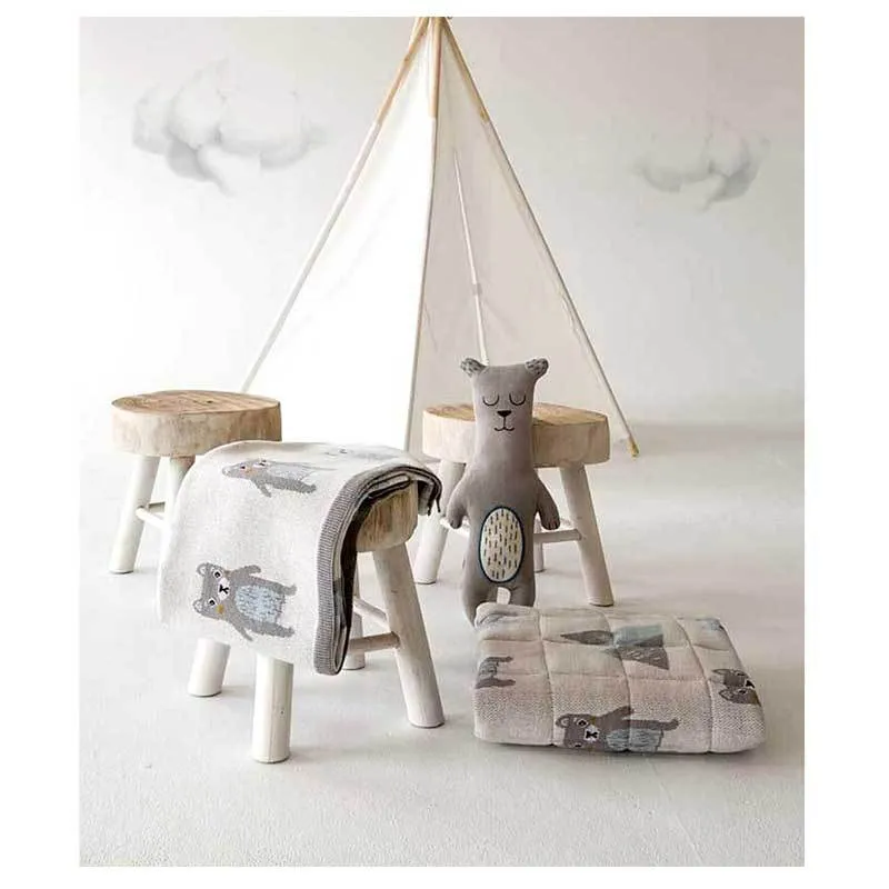Baby Quilt Blanket & Play Mat – Barry Bear
