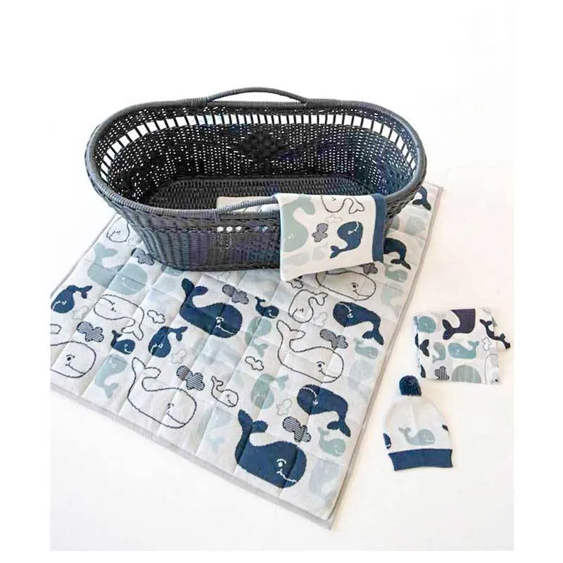 Baby Quilt Blanket & Play Mat – Walter Whale