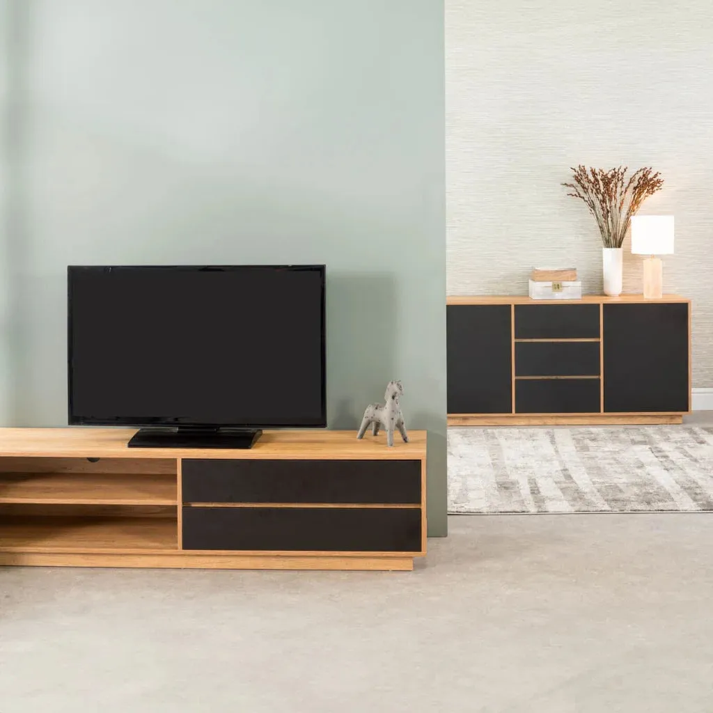 CENTO 2 DOOR 3 DRAWER SIDEBOARD