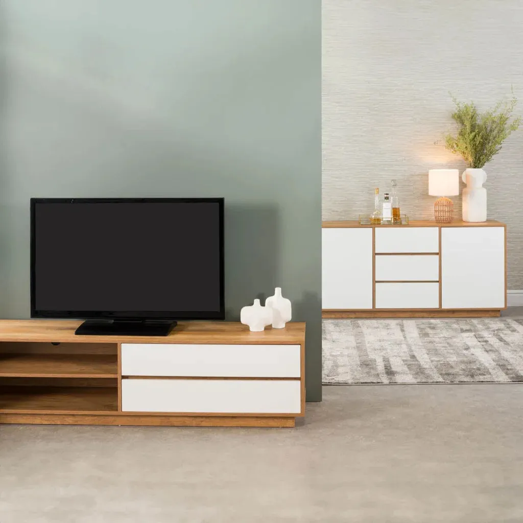 CENTO 2 DOOR 3 DRAWER SIDEBOARD
