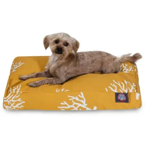 Coral Memory Foam Dog Bed