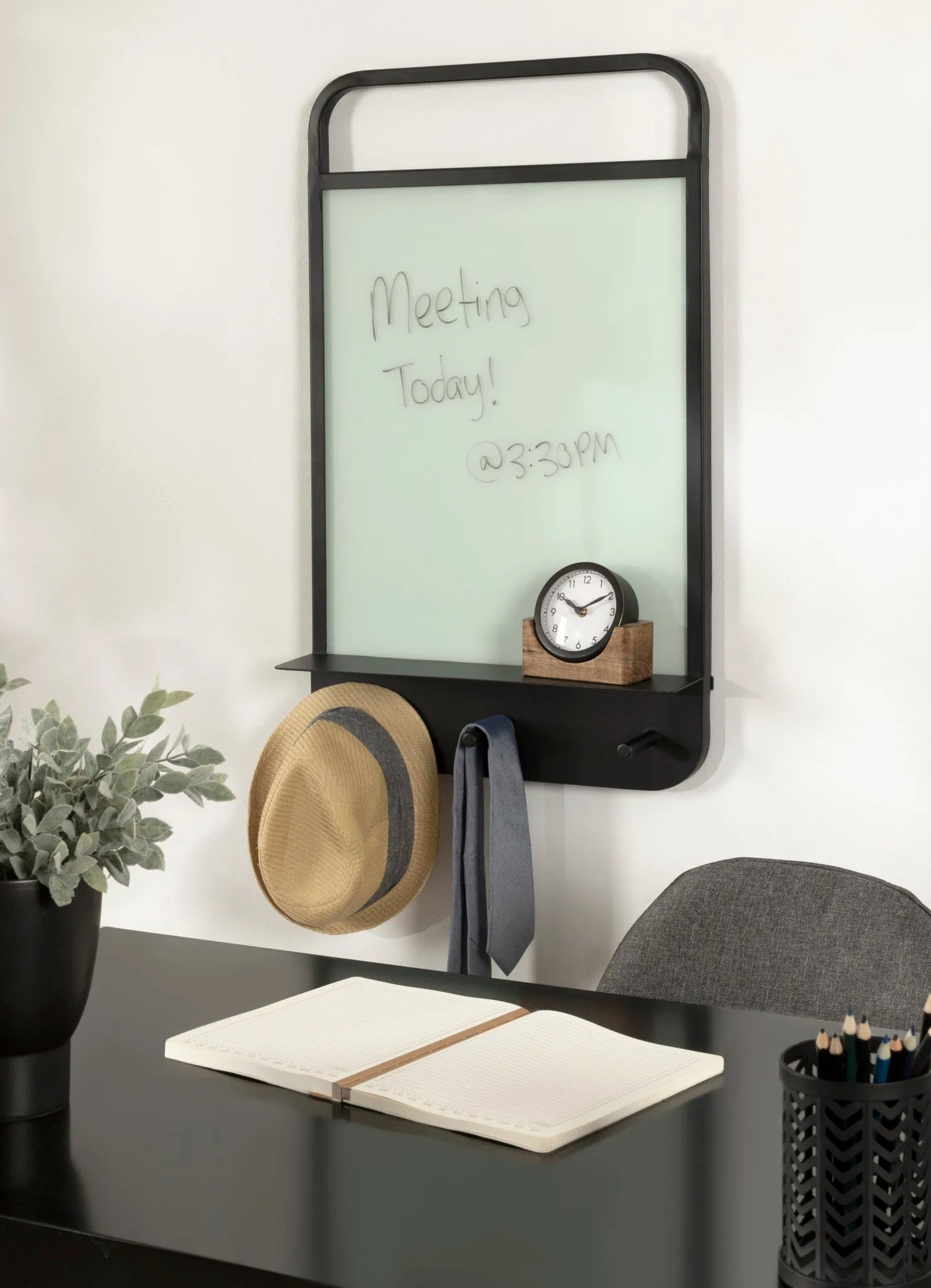 Decatur Hanging Wall Organizer with Hooks