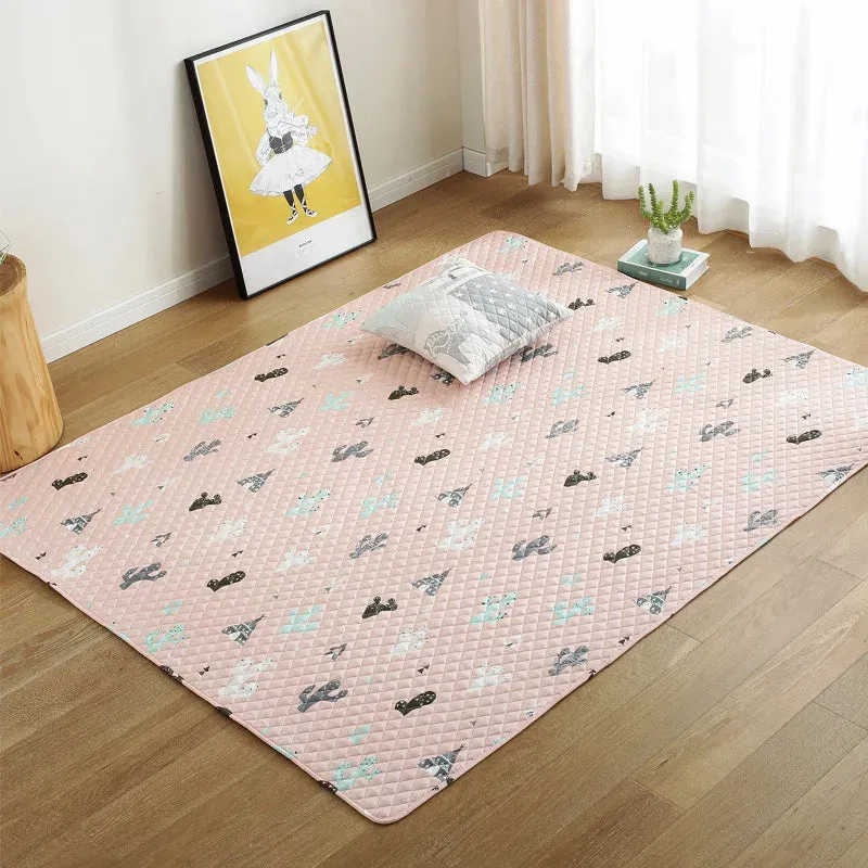 Dog Mats for Floors - Pet Playpen Kennel Crates Mat, Cat Puppy Cushion, Reusable Washable Training Pee Pads, Travel Car Mats for Dogs