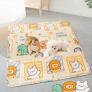 Dog Mats for Floors - Pet Playpen Kennel Crates Mat, Cat Puppy Cushion, Reusable Washable Training Pee Pads, Travel Car Mats for Dogs