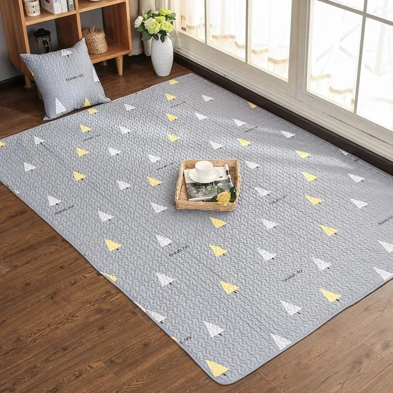 Dog Mats for Floors - Pet Playpen Kennel Crates Mat, Cat Puppy Cushion, Reusable Washable Training Pee Pads, Travel Car Mats for Dogs