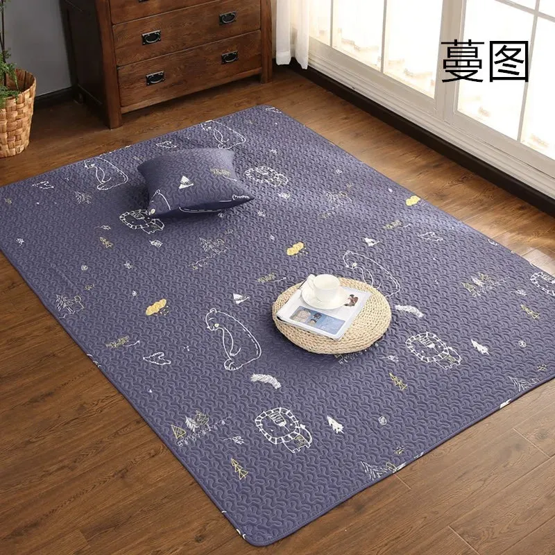 Dog Mats for Floors - Pet Playpen Kennel Crates Mat, Cat Puppy Cushion, Reusable Washable Training Pee Pads, Travel Car Mats for Dogs