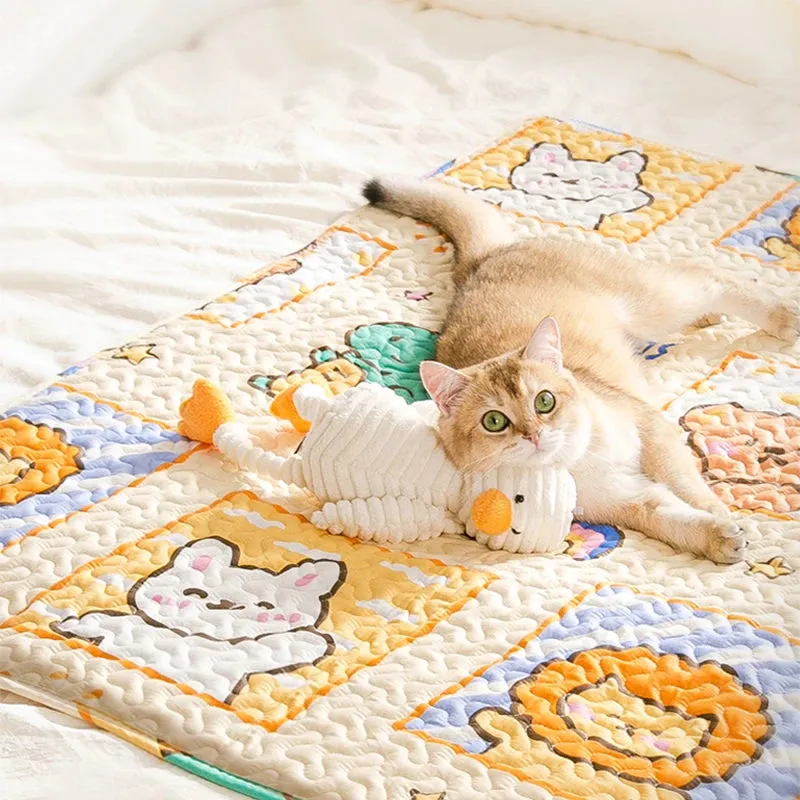 Dog Mats for Floors - Pet Playpen Kennel Crates Mat, Cat Puppy Cushion, Reusable Washable Training Pee Pads, Travel Car Mats for Dogs