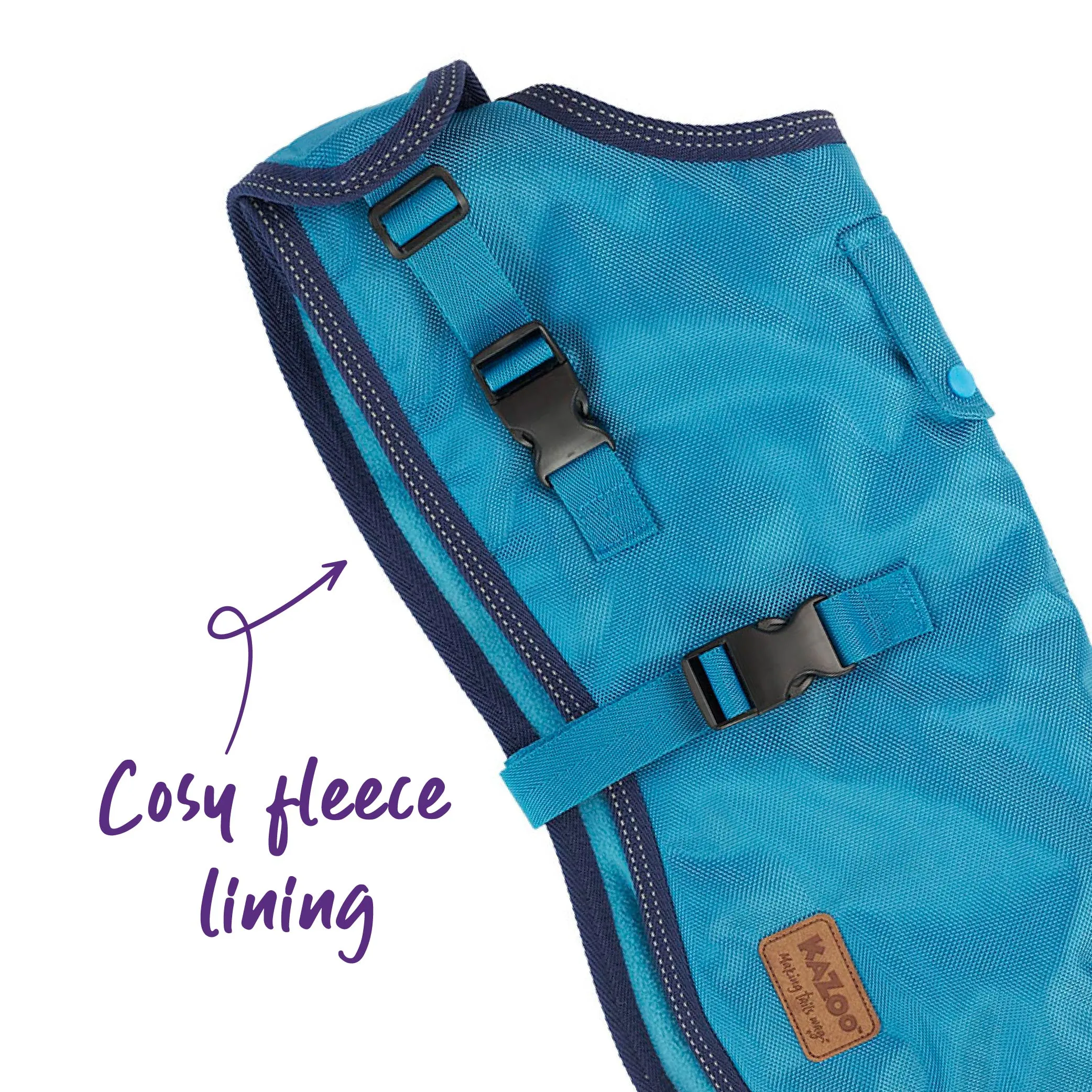 Eco Adventure Dog Coat - Ocean