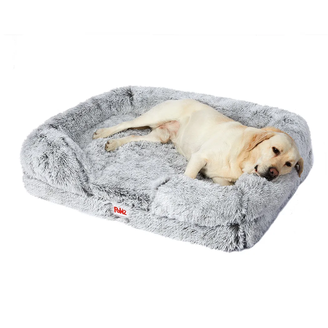 LARGE Dog Beds Pet Orthopedic Sofa - Grey