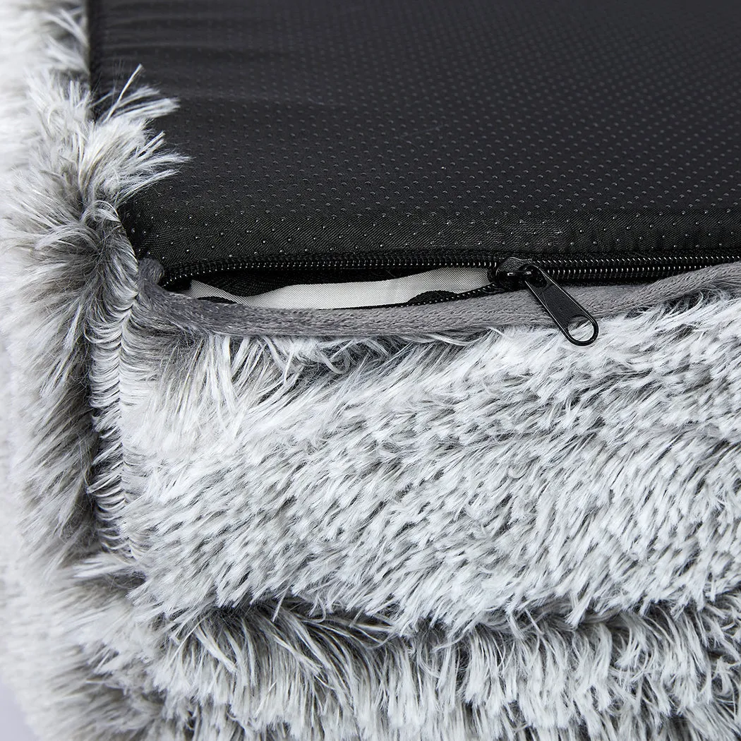 LARGE Dog Beds Pet Orthopedic Sofa - Grey
