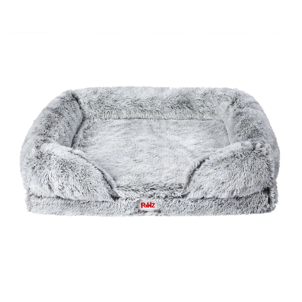 LARGE Dog Beds Pet Orthopedic Sofa - Grey
