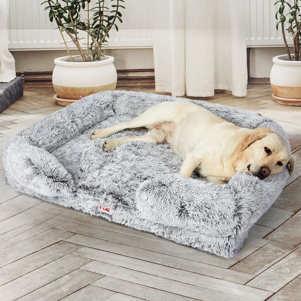 LARGE Dog Beds Pet Orthopedic Sofa - Grey
