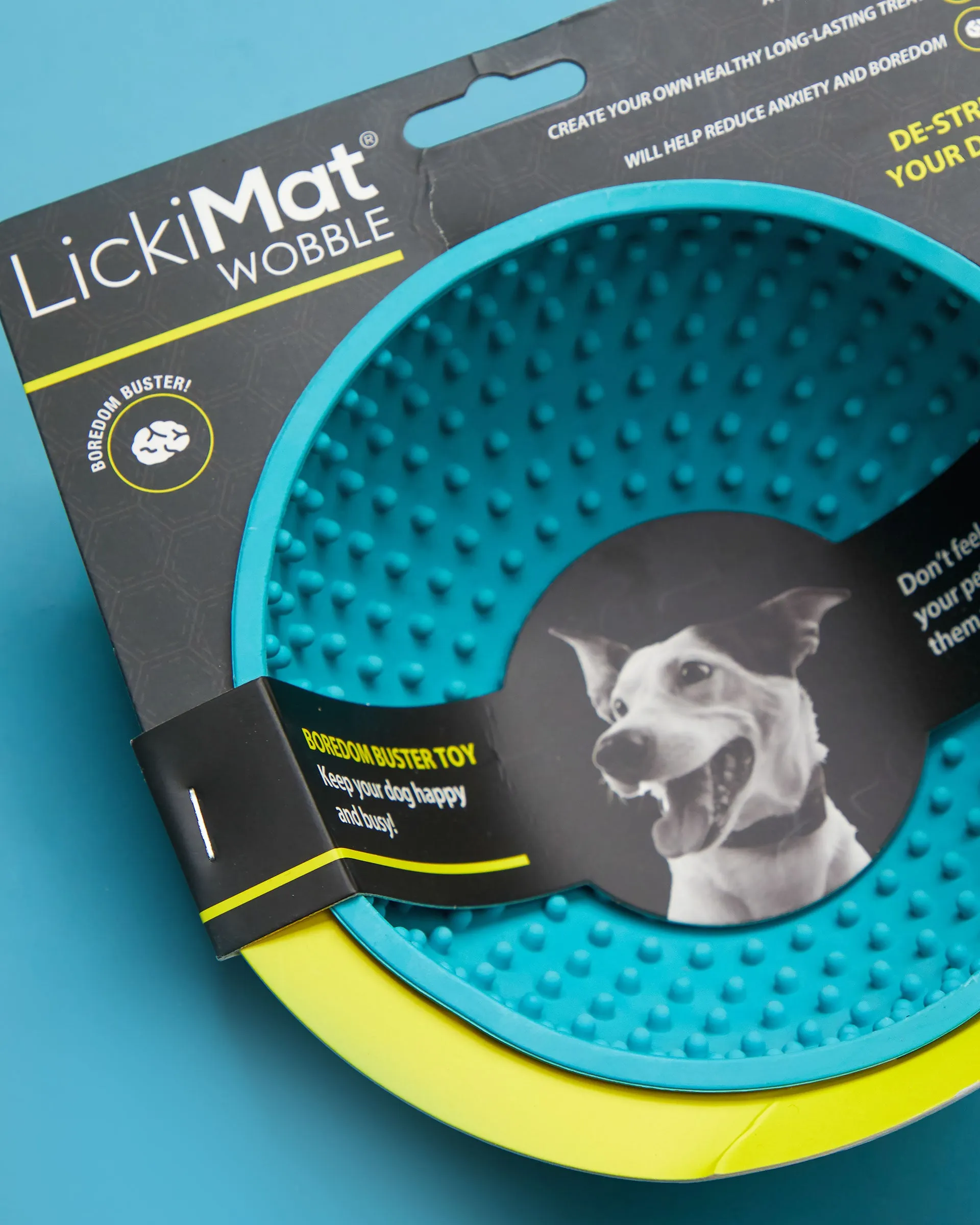 LickiMat Wobble Lick Bowl and Slow Feeder for Dogs