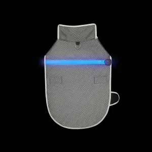 Loomo LED Dog Coat Blue