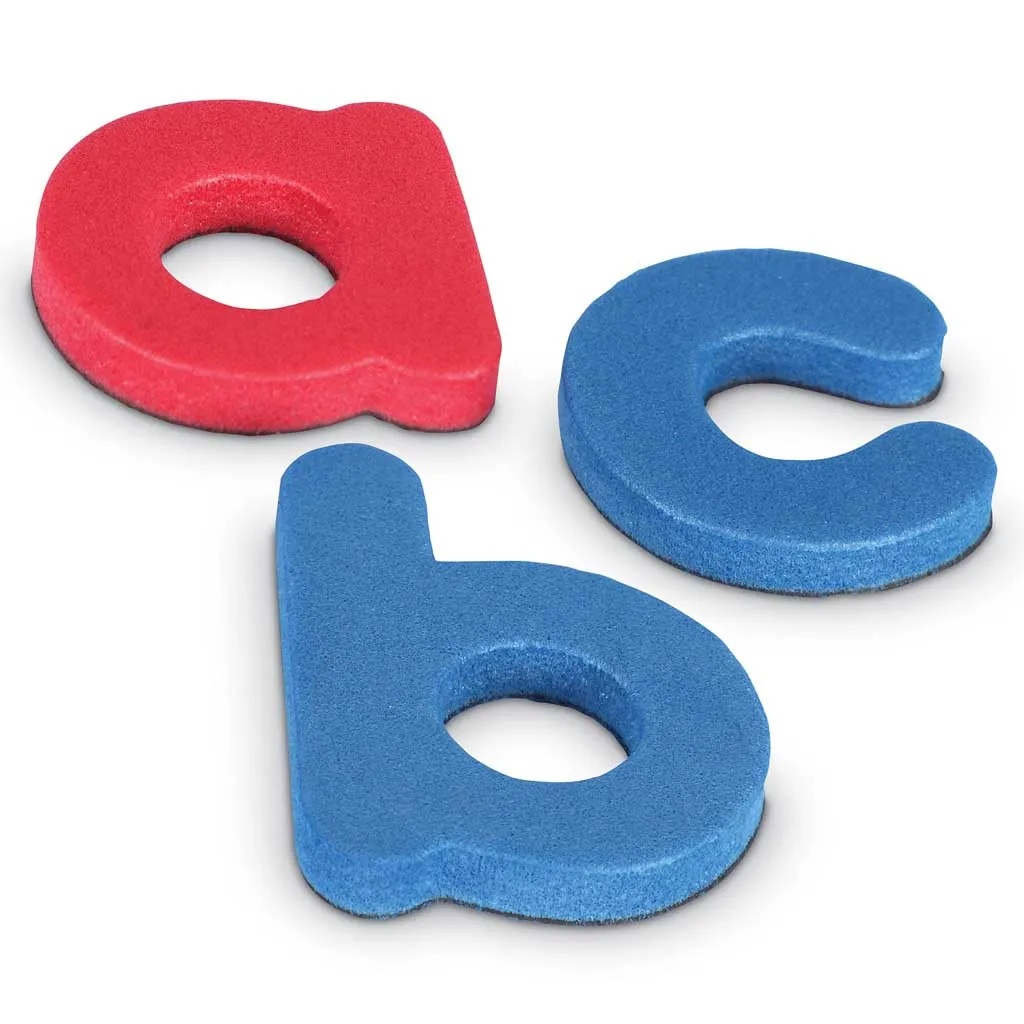 Magnetic Soft Foam Letters: Lowercase