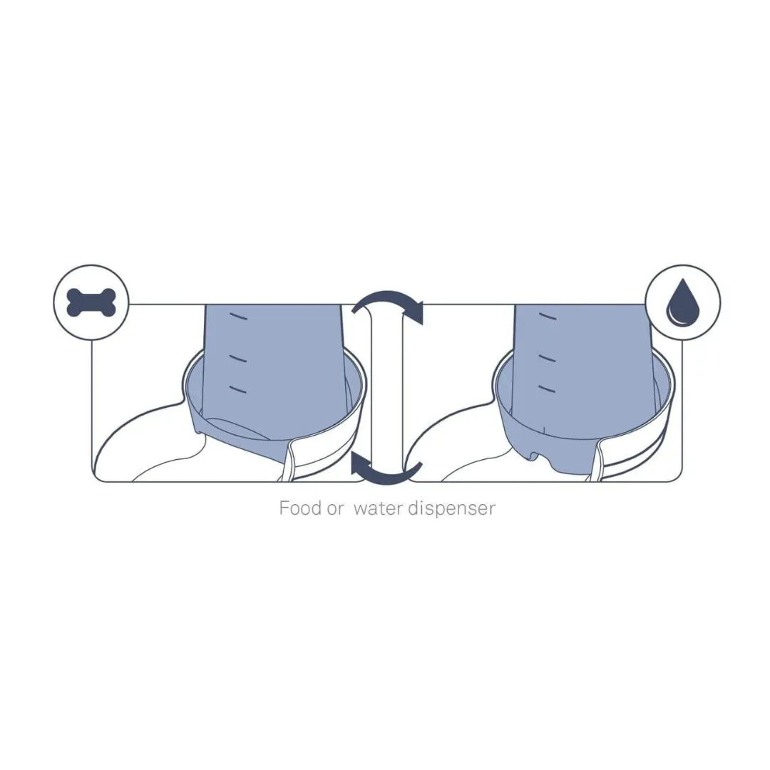 Moderna 'Cats In Love' Cat Food Dispenser
