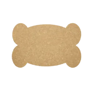 ORE Pet Recycled Rubber Natural Big Bone Placemat