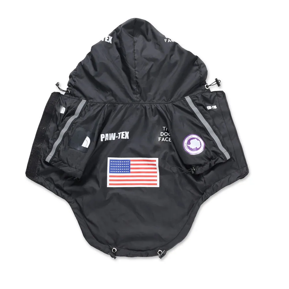 Pet Dog Waterproof Coat | The Dog Face Outdoor Jacket Raincoat with Reflective Strips for Small, Medium, & Large Dogs