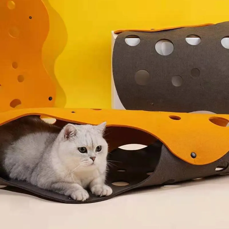 Shape-Shifting Cat Nest Rolling Ground Totoro Tunnel Felt