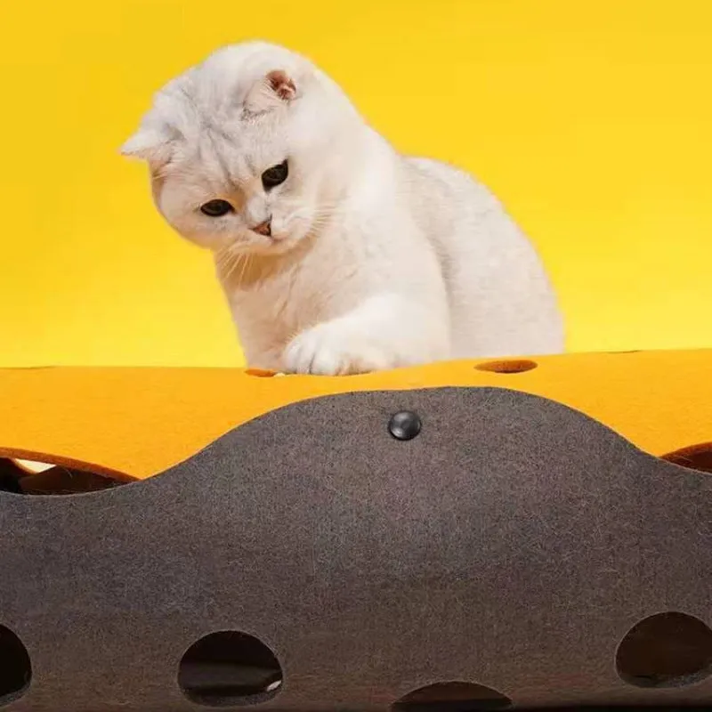 Shape-Shifting Cat Nest Rolling Ground Totoro Tunnel Felt