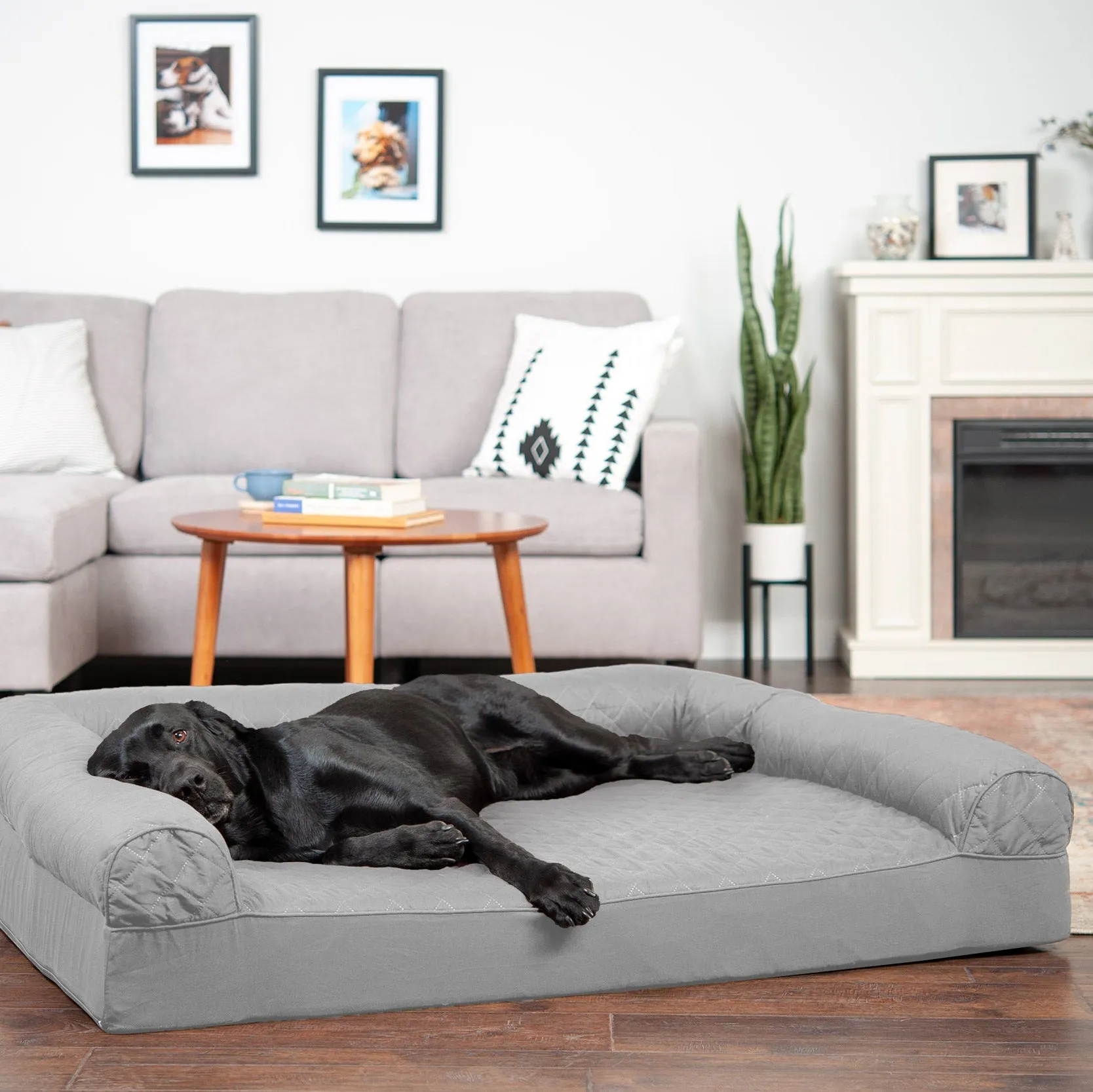 Sofa Dog Bed - Quilted