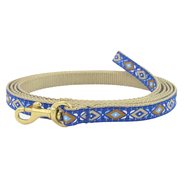 Teacup Leash | Aztec Blue