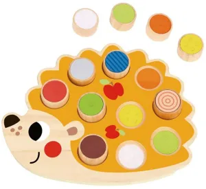Tooky Toy Wooden Sensory Hedgehog Toy