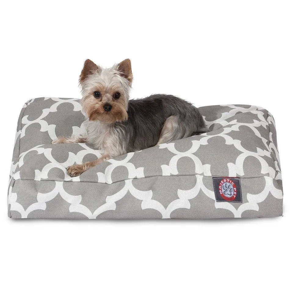 Trellis Memory Foam Dog Bed