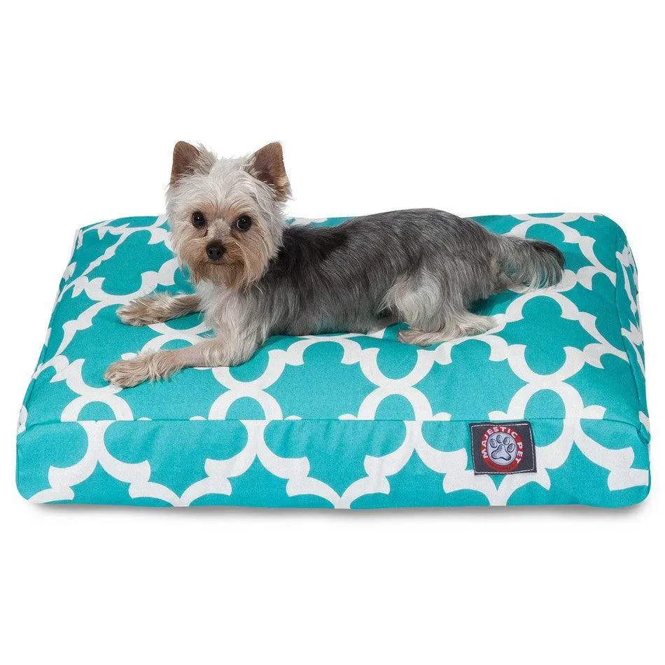 Trellis Memory Foam Dog Bed