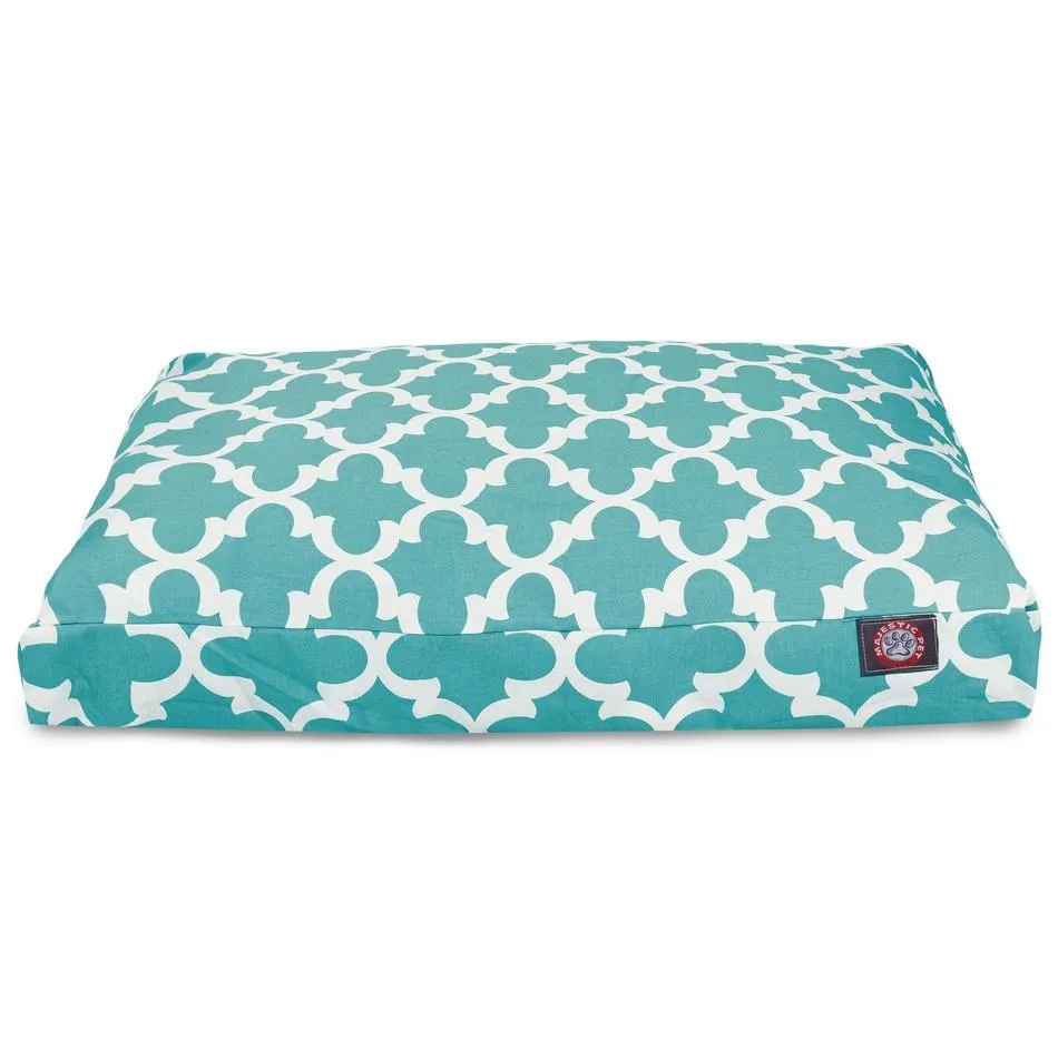 Trellis Memory Foam Dog Bed