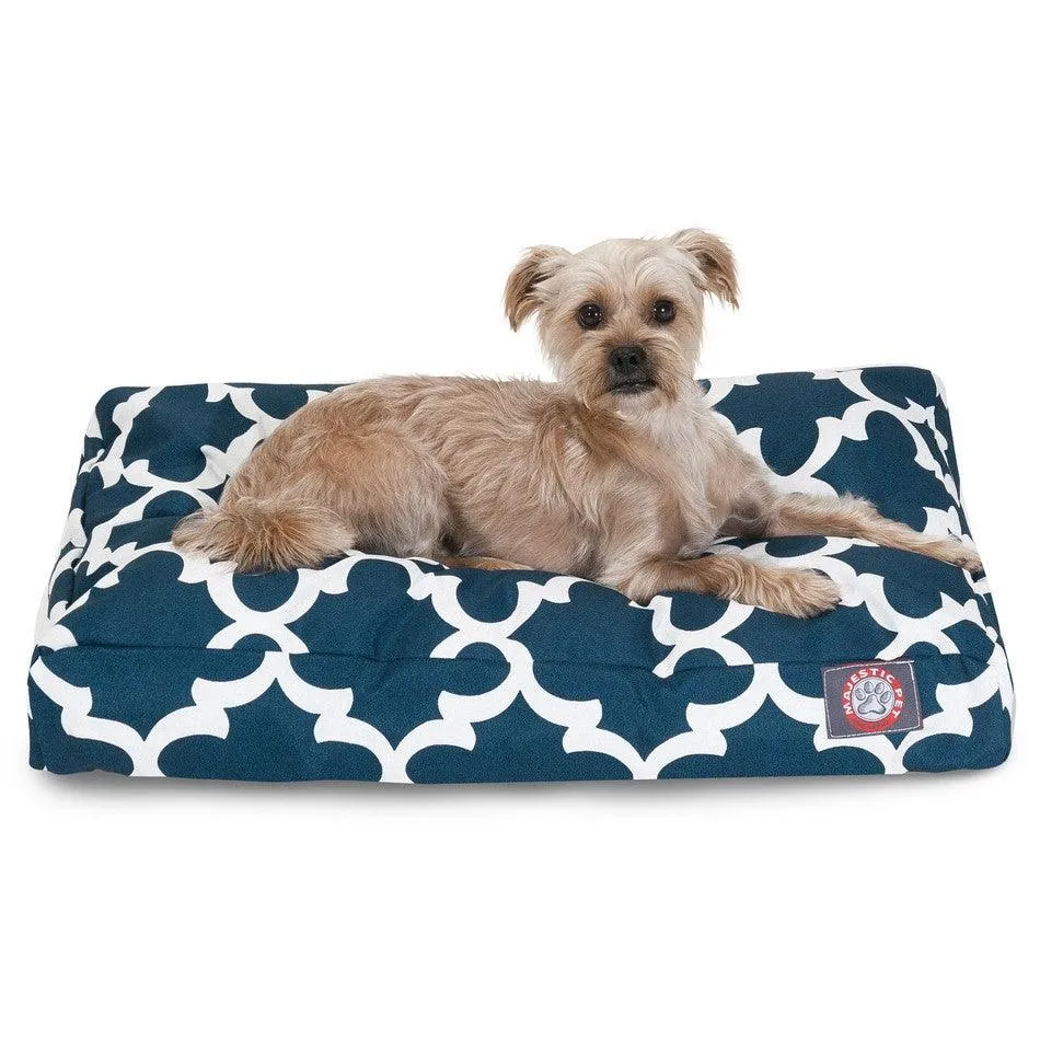 Trellis Memory Foam Dog Bed