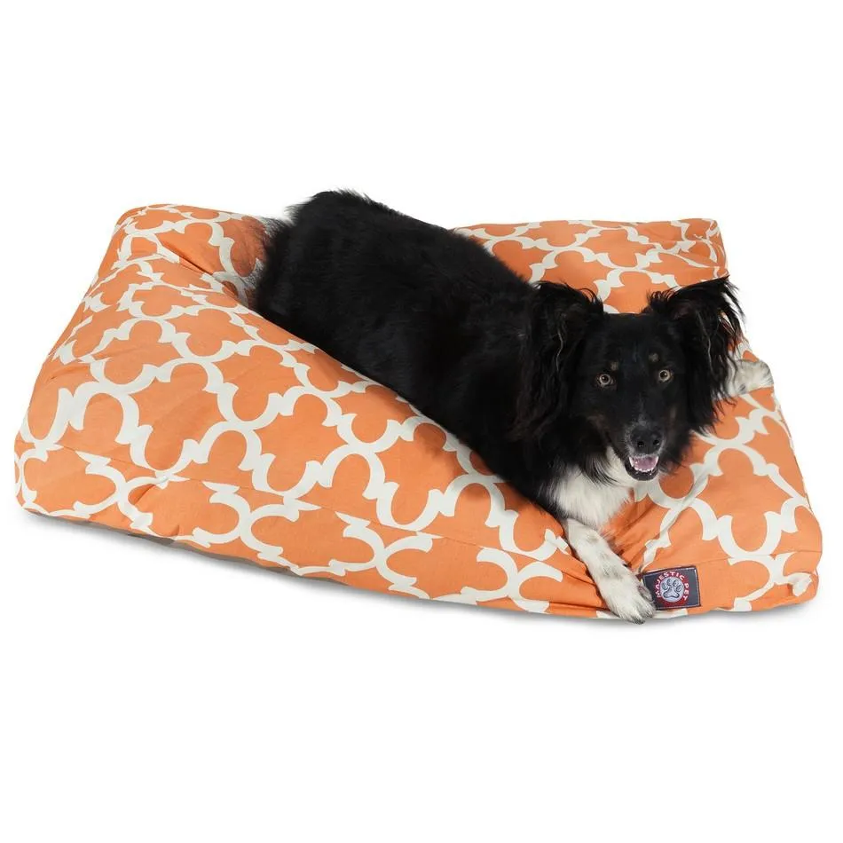 Trellis Memory Foam Dog Bed
