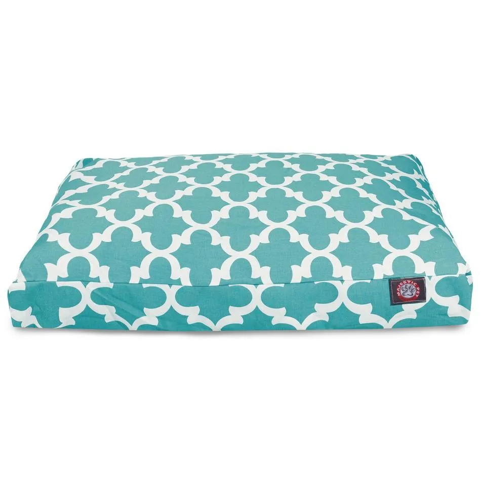 Trellis Memory Foam Dog Bed