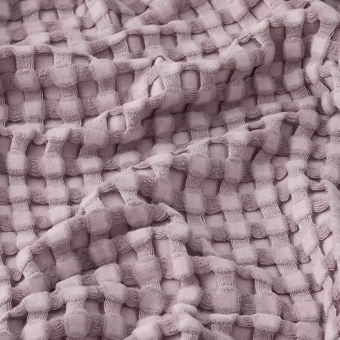 Viscose from Bamboo Waffle Weave Blanket