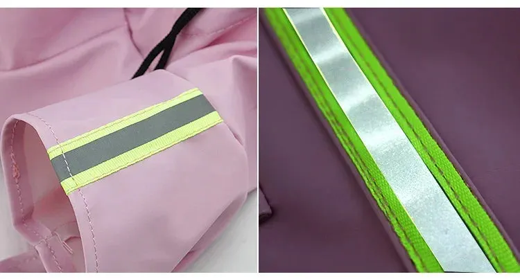 Waterproof Reflective Raincoat for Large Dogs