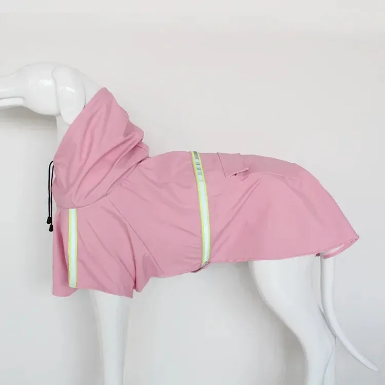 Waterproof Reflective Raincoat for Large Dogs