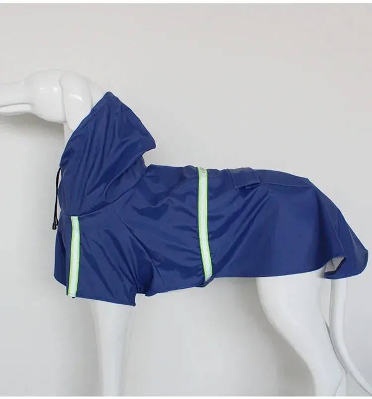 Waterproof Reflective Raincoat for Large Dogs