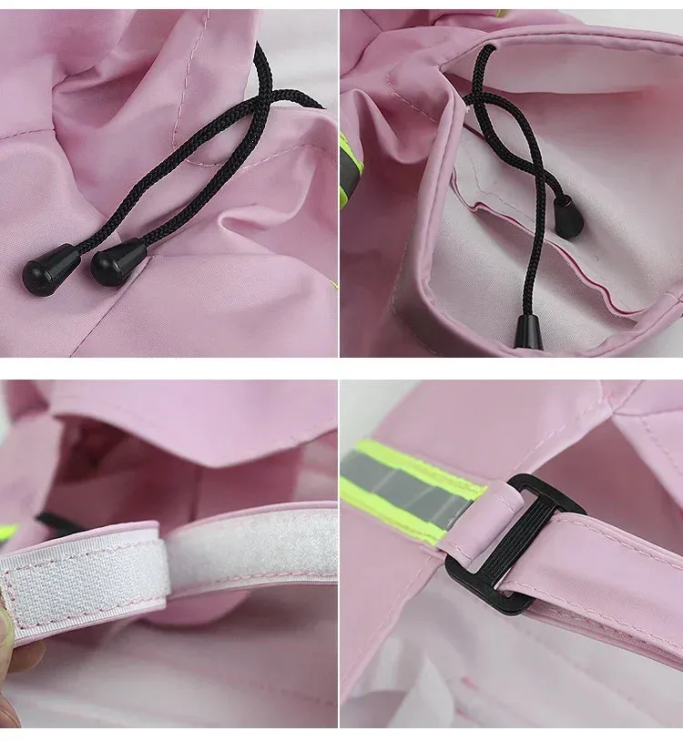 Waterproof Reflective Raincoat for Large Dogs