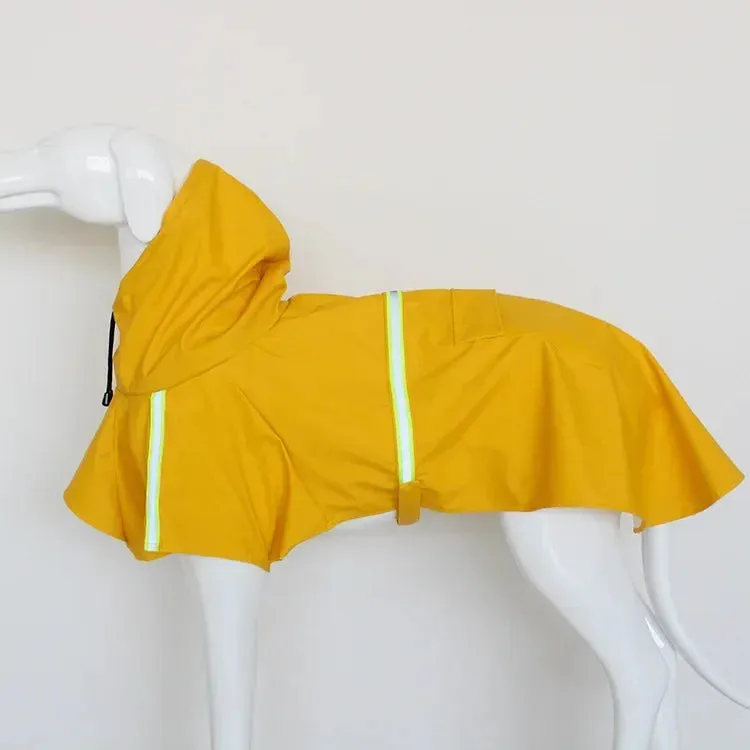 Waterproof Reflective Raincoat for Large Dogs