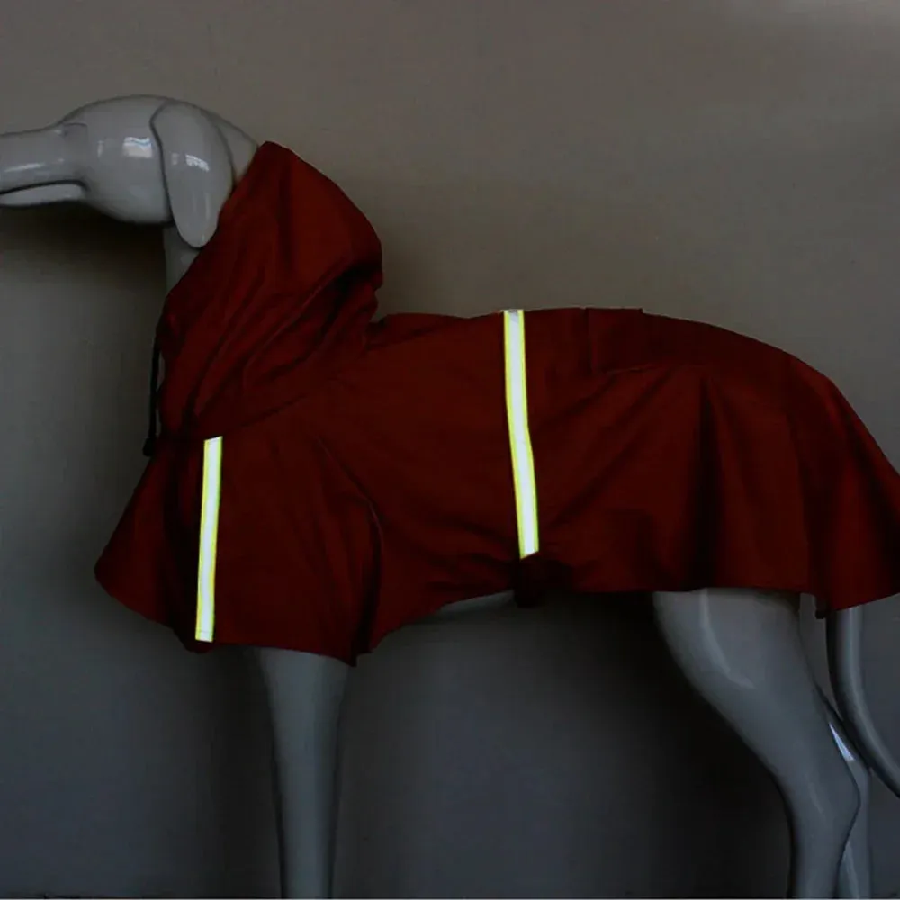 Waterproof Reflective Raincoat for Large Dogs